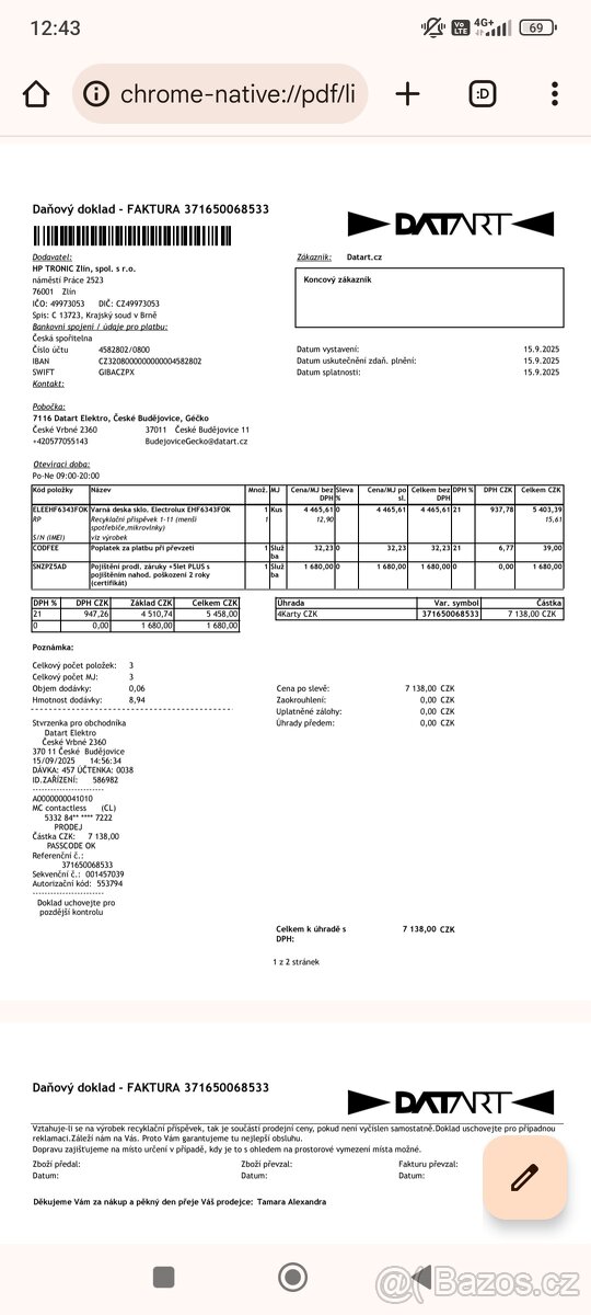 Sklokeramická varná deska Electrolux - 10