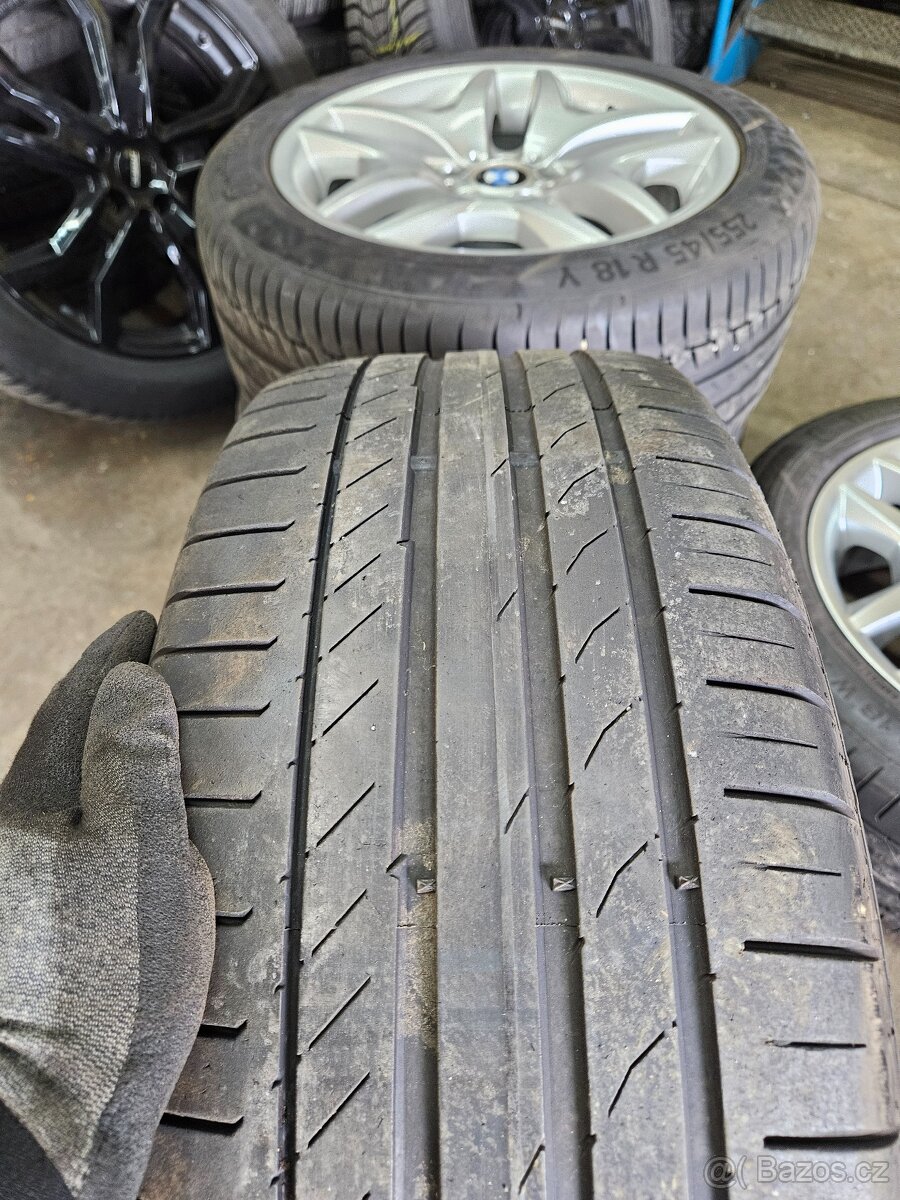 Alu disky 5x120 R18 + letní pneu - 10