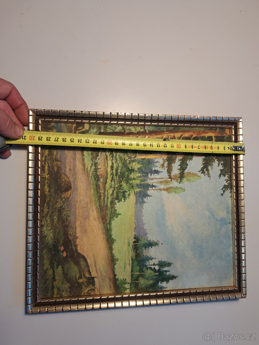 Starožitné obrazy s podpisama - 10