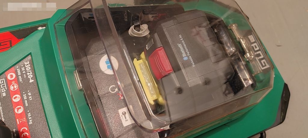 Sekačka Güde 330/20-4 adaptér baterie na PARKSIDE - 10