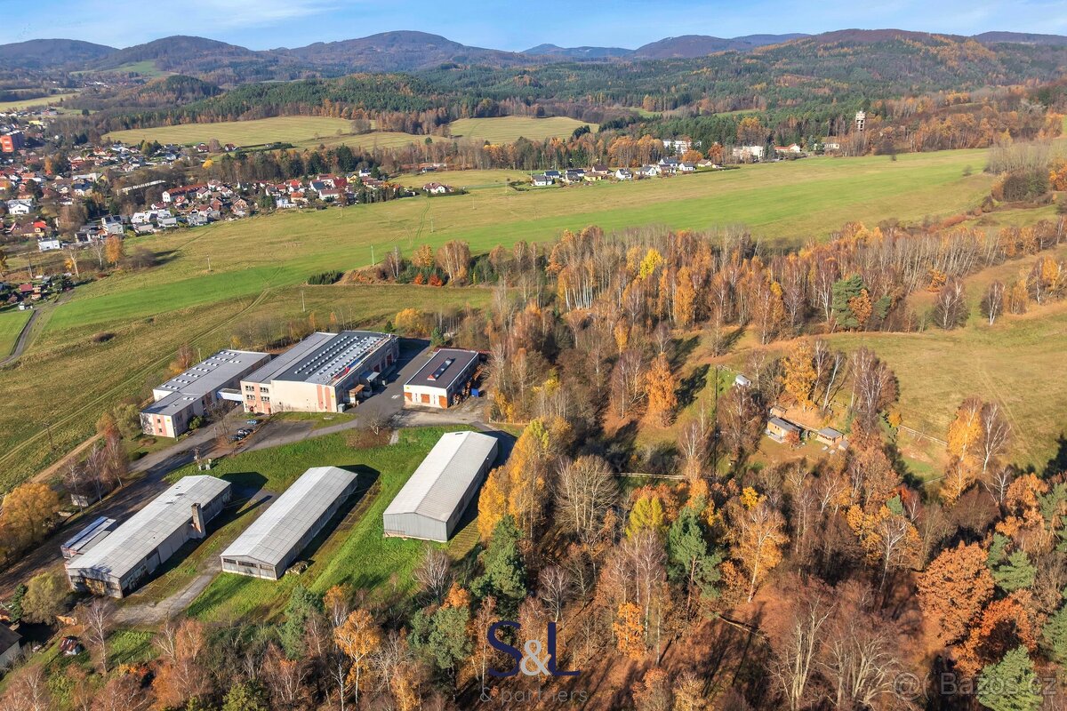 Prodej komerčních pozemků 10 192 m² - Cvikov, okres Česká Lí - 10