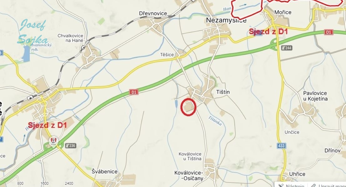 Komerční arál s 2 FVE, Tištín, 150m2 - 10829m2 - 10