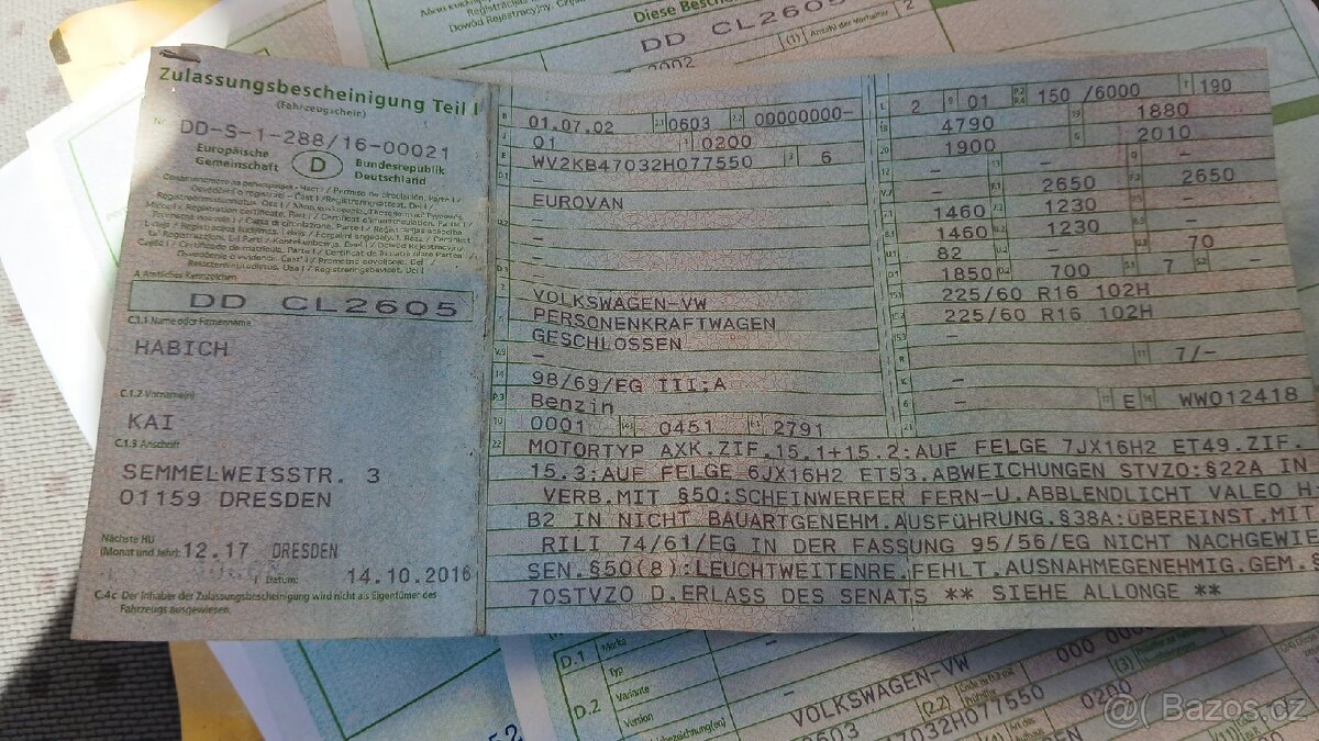 Vw T4 Eurovan 2.8 VR6 ,150 kw,benzin ,automat - 10