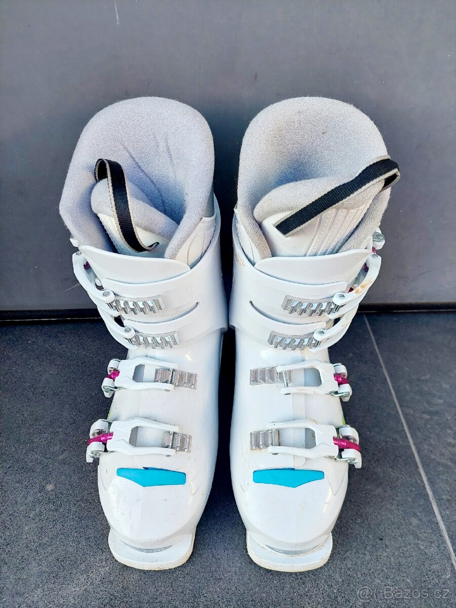 Lyže ELAN LIL SNOW, 120 cm + hůlky + boty + přilba - 10