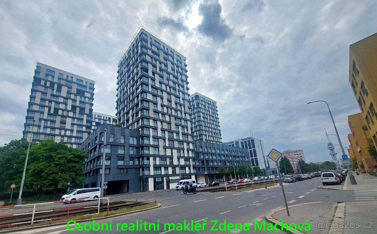 Pronájem bytu 1KK v ul. Olšanská, Praha 3 - 10