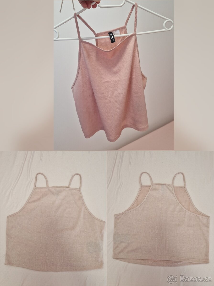 topy, croptopy, tílka, halenky - 10