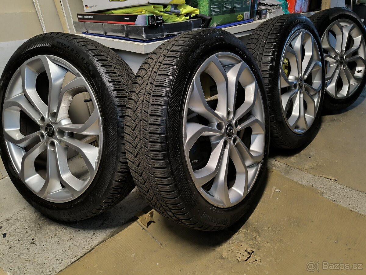 ALU kola Renault Scénic 5x114,3 r20 Originál,pneu 7mm+TPMS - 10