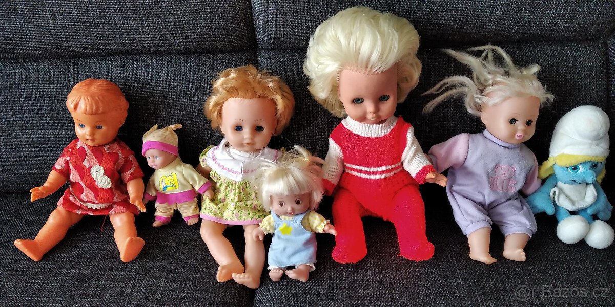 Plyšáci, plyšák; jednorožec, medvěd, slon, panenky, krtek - 10