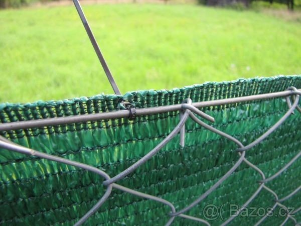 stínící síť Kataro - tkanina na plot zelená - 10