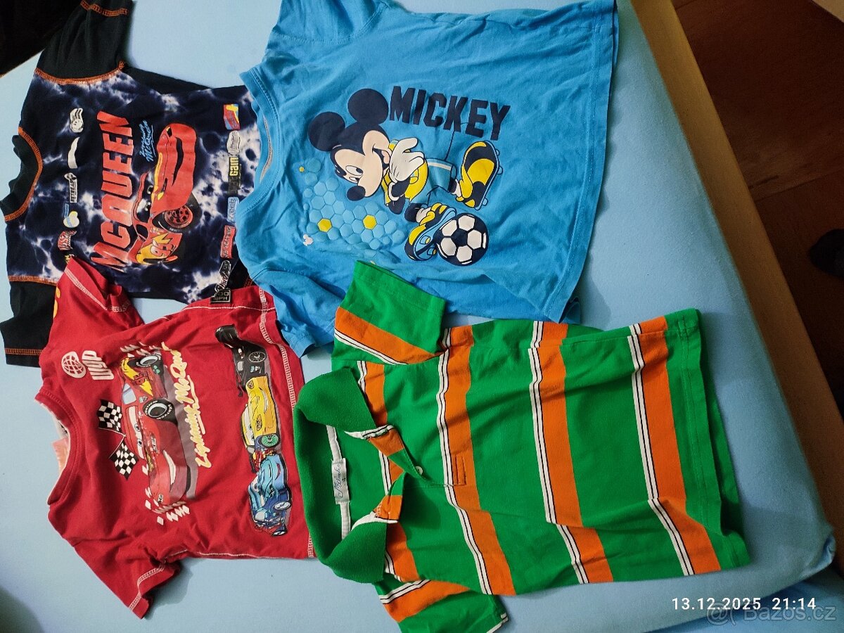 Mix oblečení vel 104, 110, 67 ks - 10