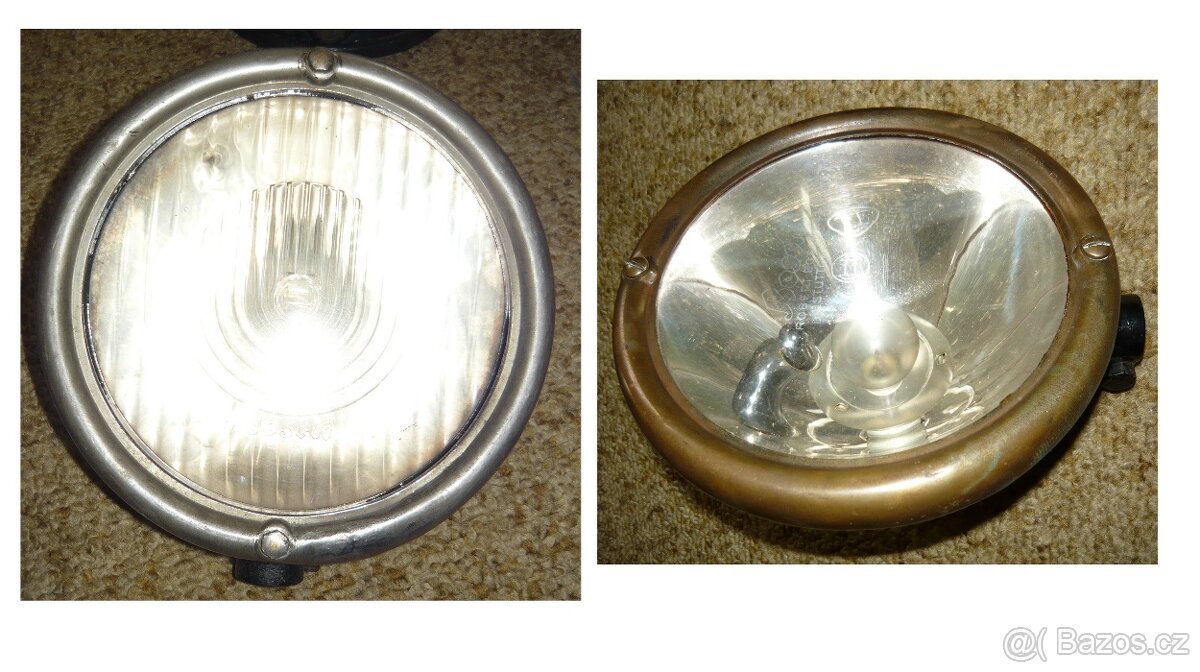 Velká světla Bosch JL200 - Tatra 17/31, 30 Praga Alfa aj. - 10