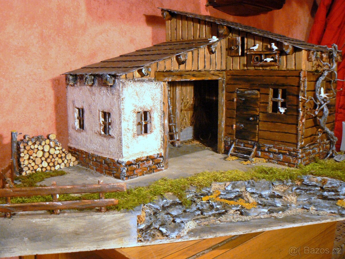 Dřevěný betlém - 10