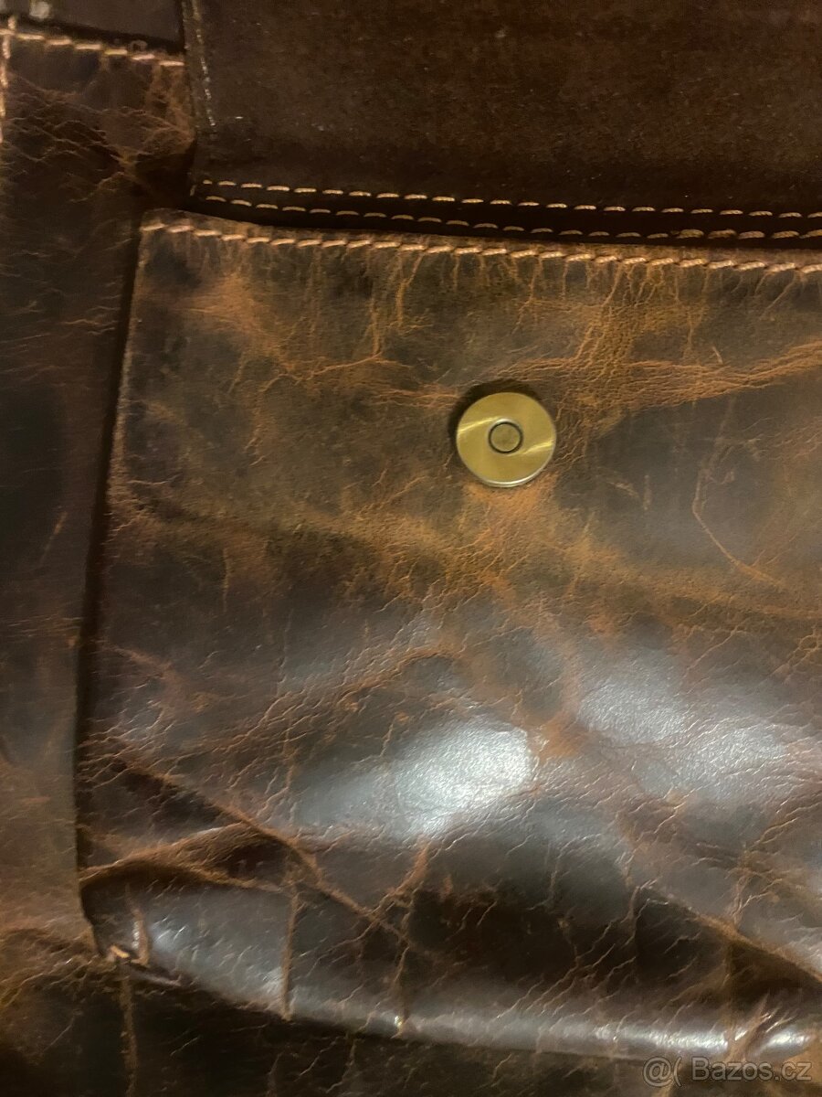 Cool kožená brašna “ Messenger Bag “ - 10