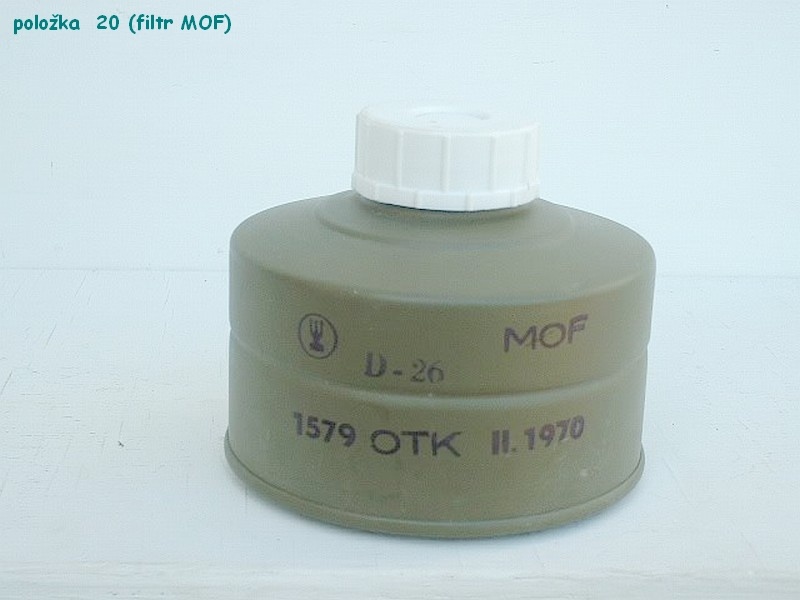 Prodám různé plynové masky a jejich příslušenství - 10