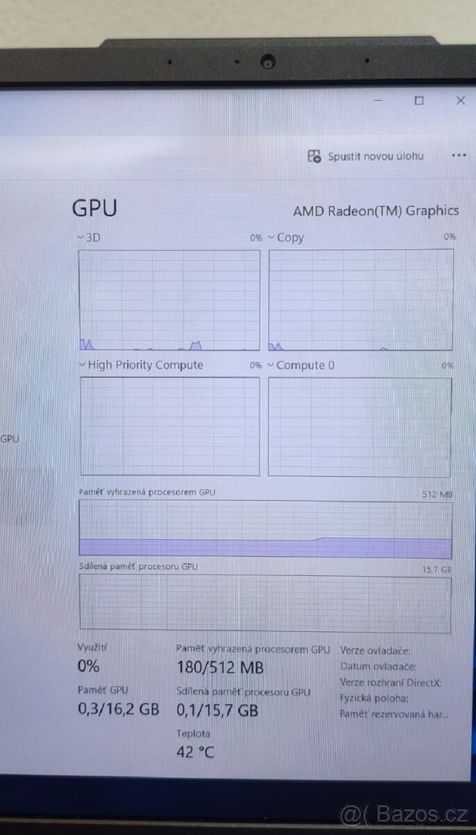 Herní notebook Asus TUF Gaming A15 , RTX3070 - 10