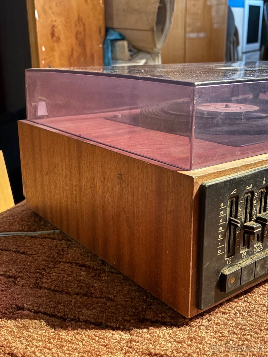 Retro gramofon TESLA 1032A "Synkopa" – Made in Czechoslova - 10