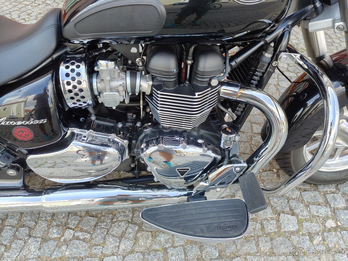 Triumph America, Top stav km, - 10