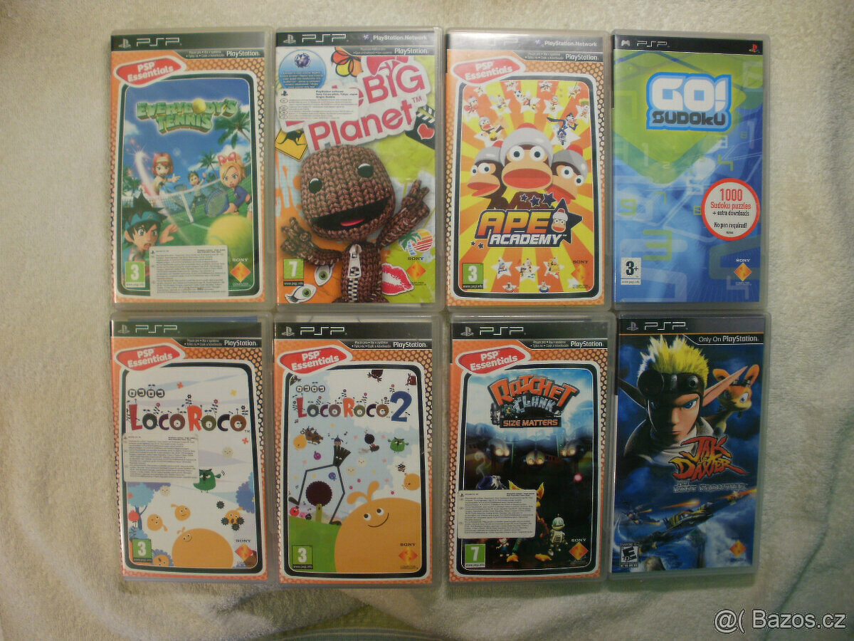 Hry na Playstation Portable - PSP - Použité - Ceny v textu - 10