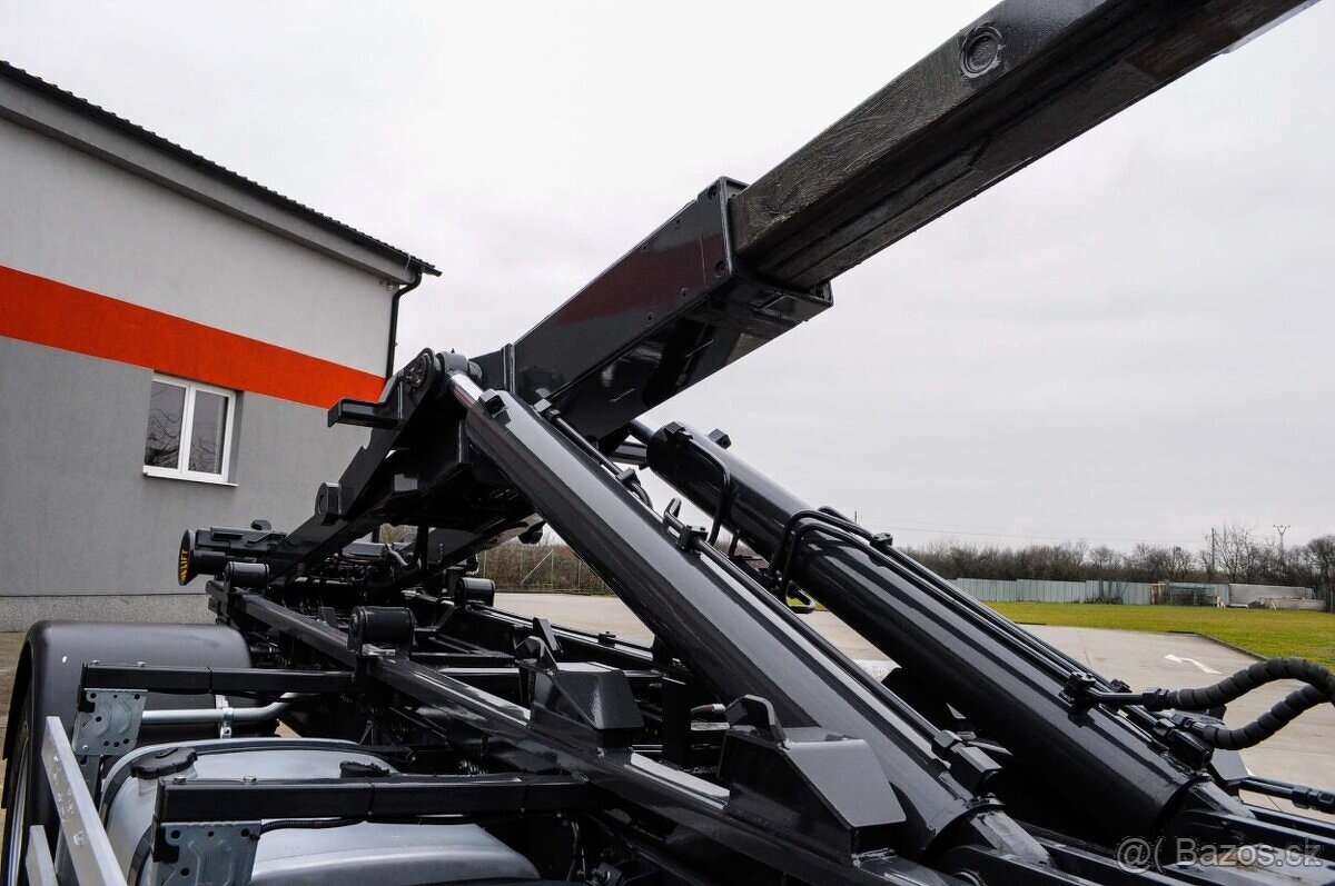 MERCEDES AXOR 1824 - 18T HÁKOVÝ NOSIČ KONTEJNERŮ EU5 - 10