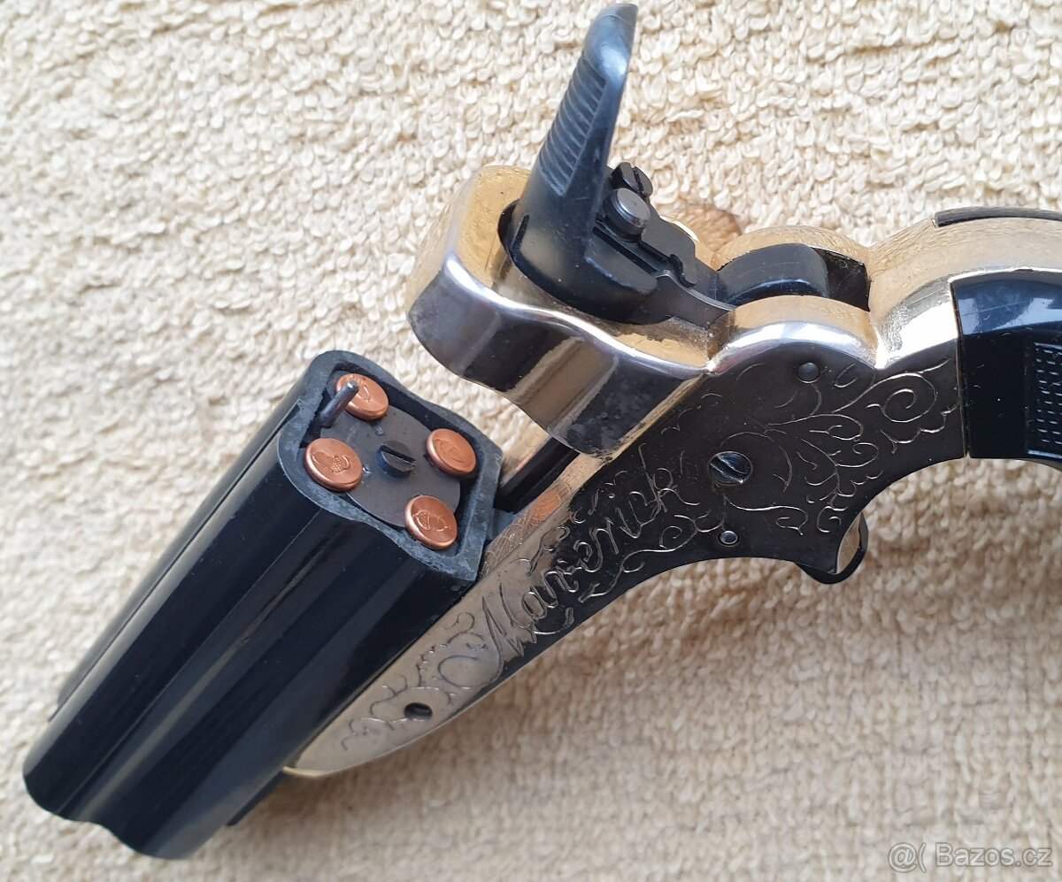 Derringer Perfecta cal.4mmRF SA zdobený Top - 10