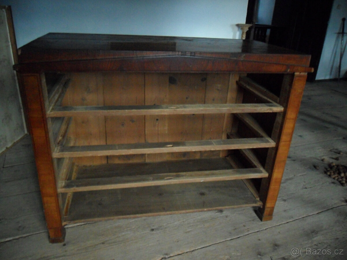 Starožitná komoda, biedermeier. - 10