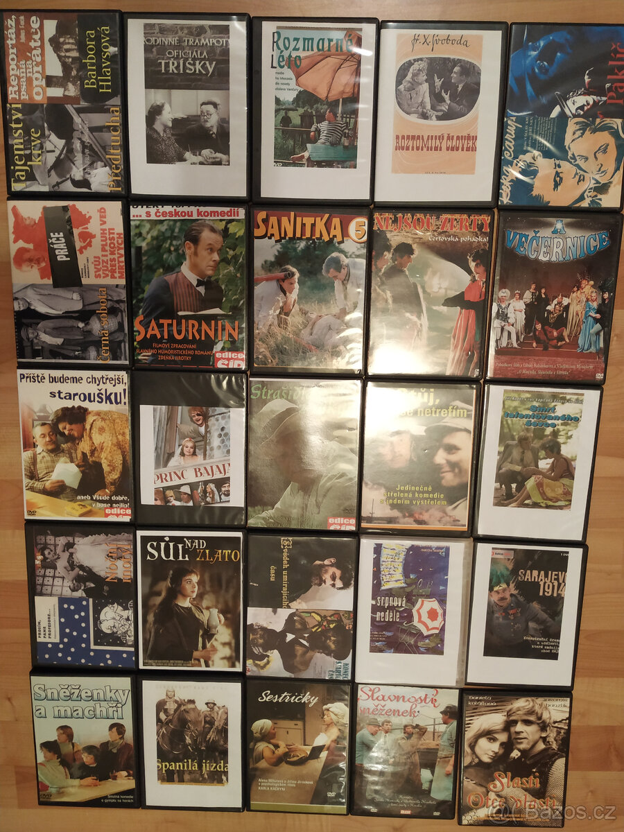 České filmy na DVD - 10