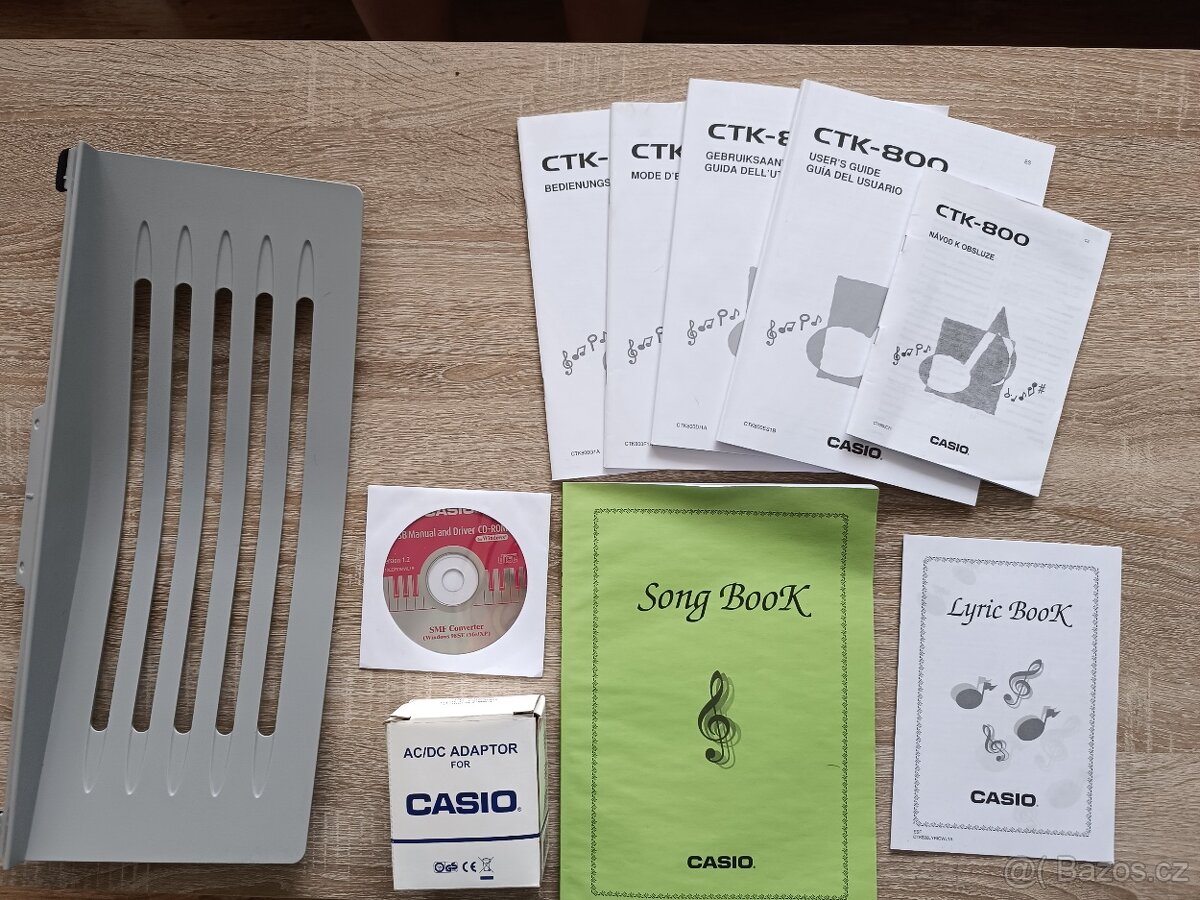 Klávesy Casio CTK 800 - 10