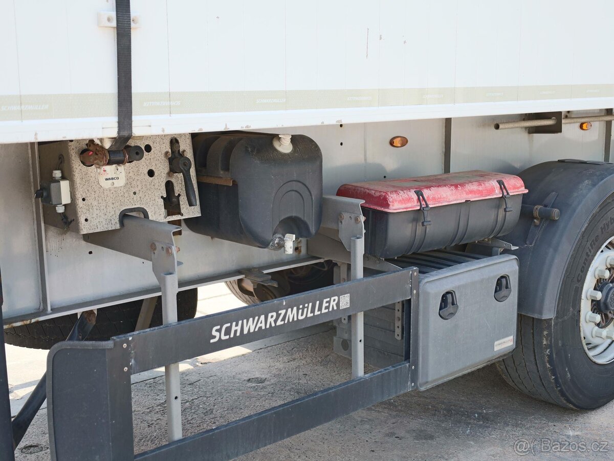 Schwarzmüller KIS 3/E, HLINÍKOVÝ, 50 CBM, 44 TUN, NÁPRAVY BP - 10