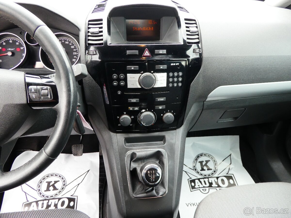 Opel Zafira 1.6i 85kW ecoFlex,7 míst - 10