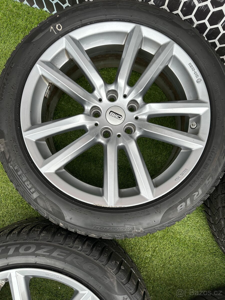 245/45 R18 - 5x112 - ZIMNÍ SADA PIRELLI - 10