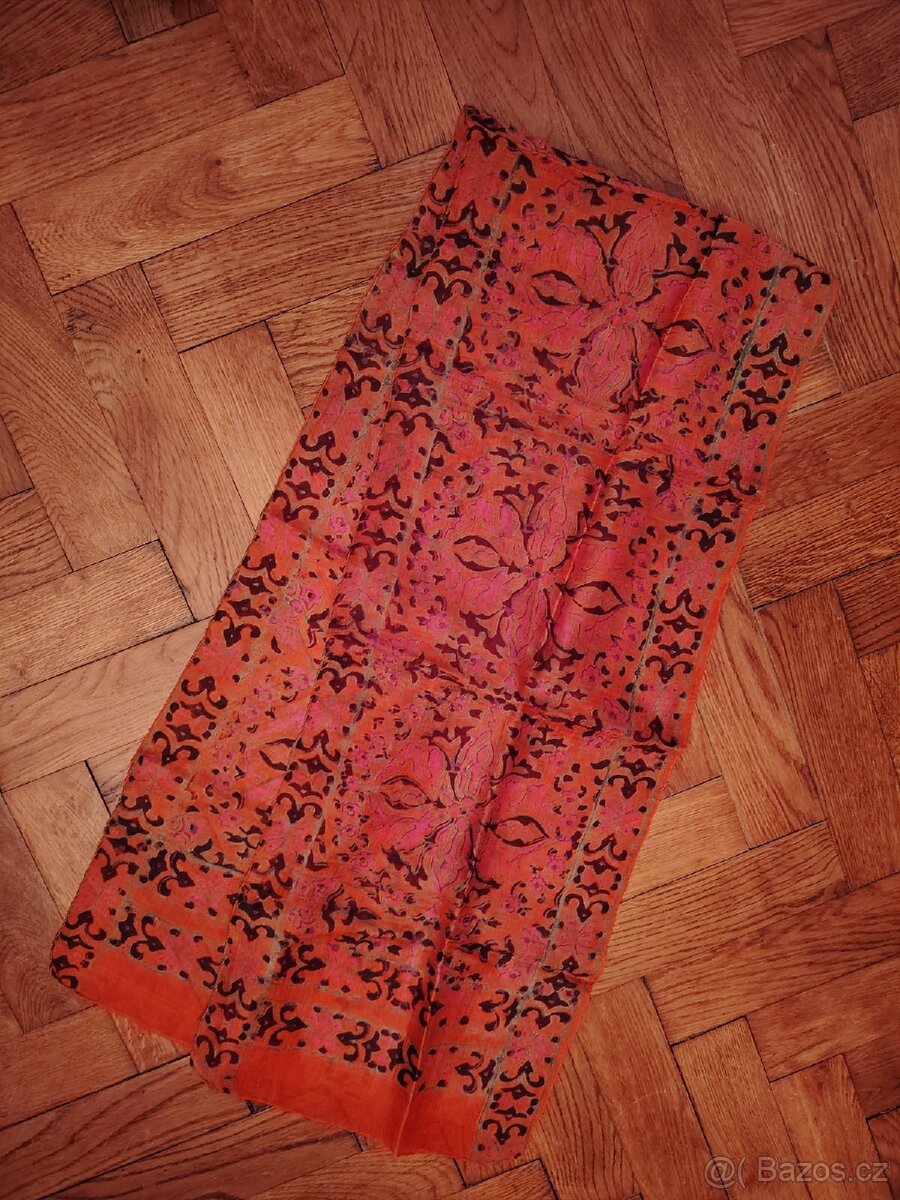 Retro šátky z pravého hedvábí - 10