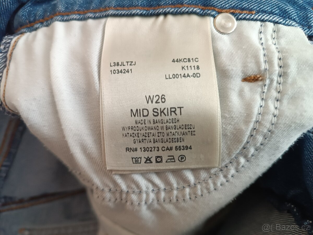 Riflová bunda + sukňa - 10