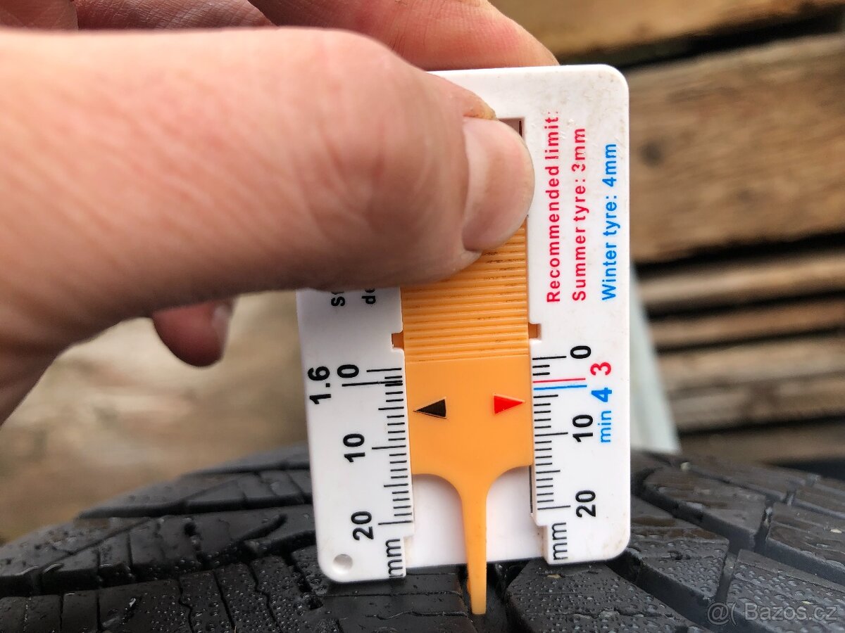 15 " plechové kola VW Caddy-VW Touran-Octavia II zimní pneu - 10