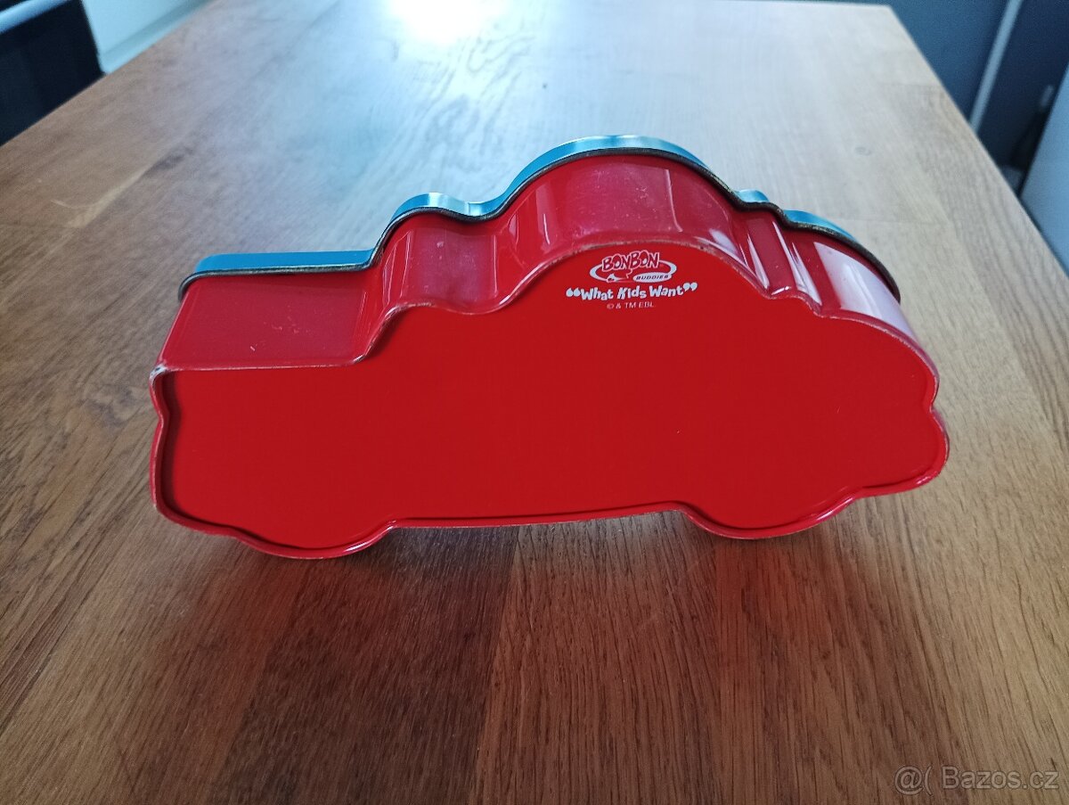 PLECHOVÁ ZNAČKOVÁ KRABIČKA OD BONBONU NODDY CAR FRANCIE - 10