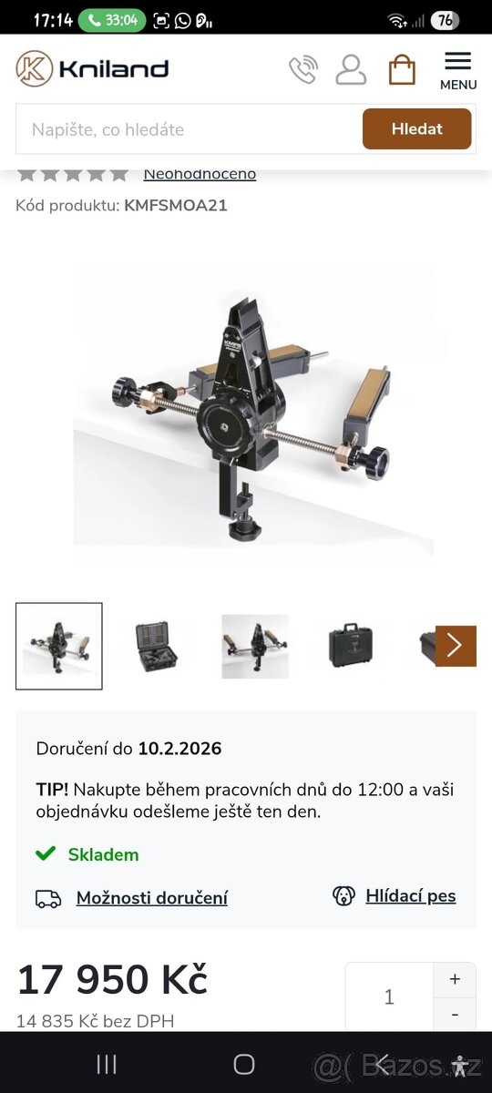 Brousící sada na nože - 10