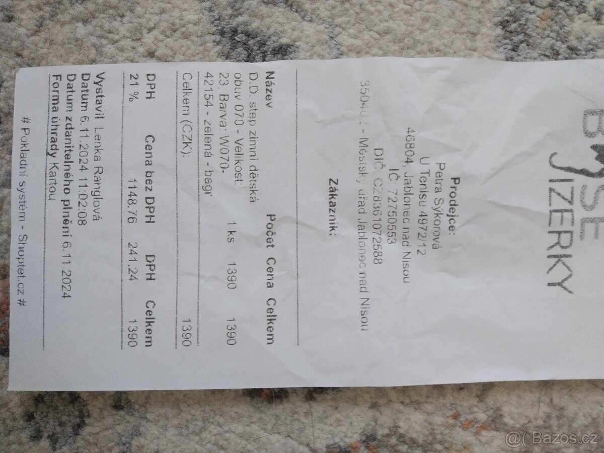 Zimní Barefoot D.D.Step 23 kluk - 10