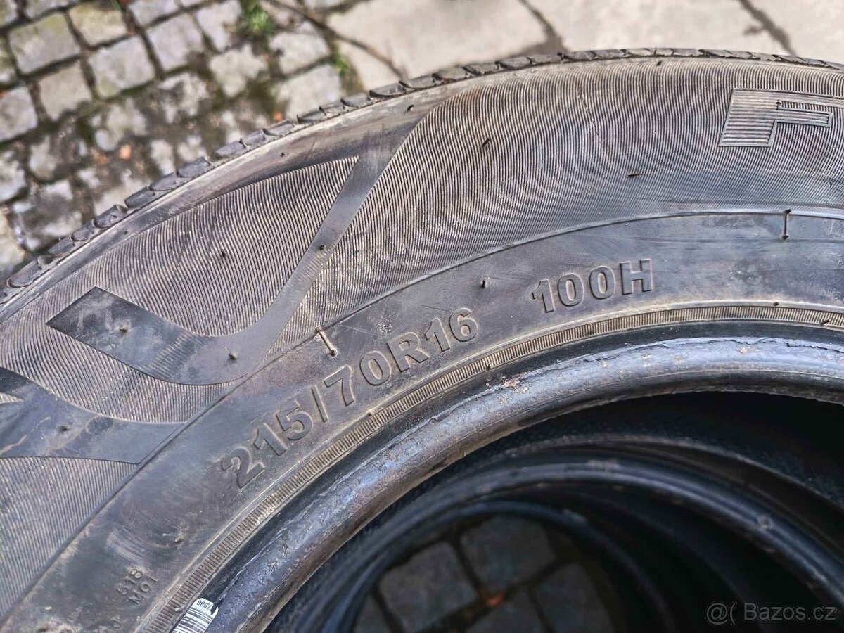 215/70 R16 letní sada 7,5- mm - 10