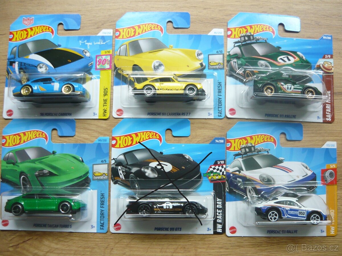 AUTÍČKA HOT WHEELS - 10