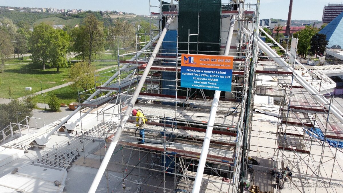 Pronájem a montáž lešení - 10
