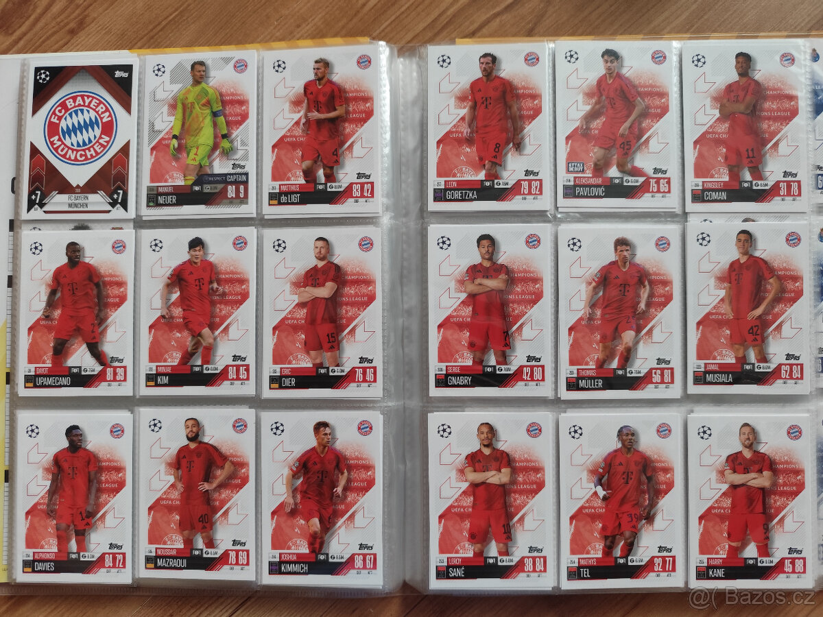 Fotbalové kartičky Match Attax 2024/25. - 10