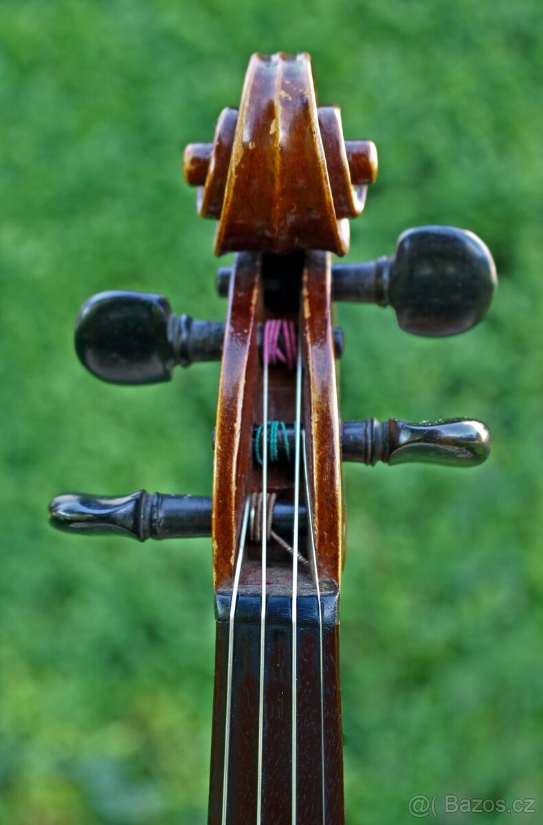 Staré 4/4 německé housle Otto Windisch c.1900 - 10