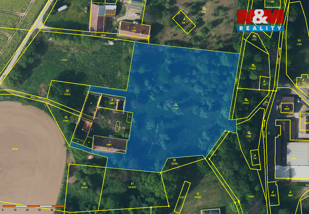 Prodej zahrady, 8163 m², Bernartice - 10