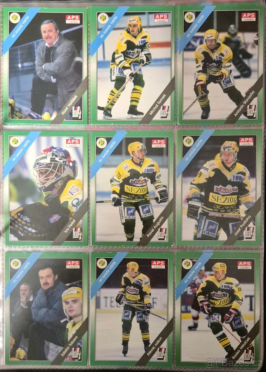 Hokejové karty APS 264 ks - 10