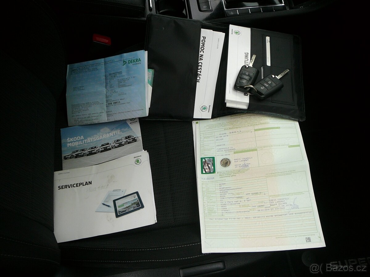 ŠKODA SUPERB 3 COMBI 2.0 TDI 140KW DSG+F1 NAV ACC FRONT LINE - 10