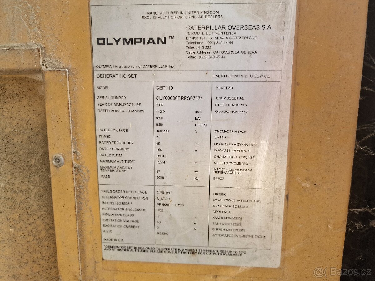 Caterpillar Generator Elektrocentrala diesel - 10