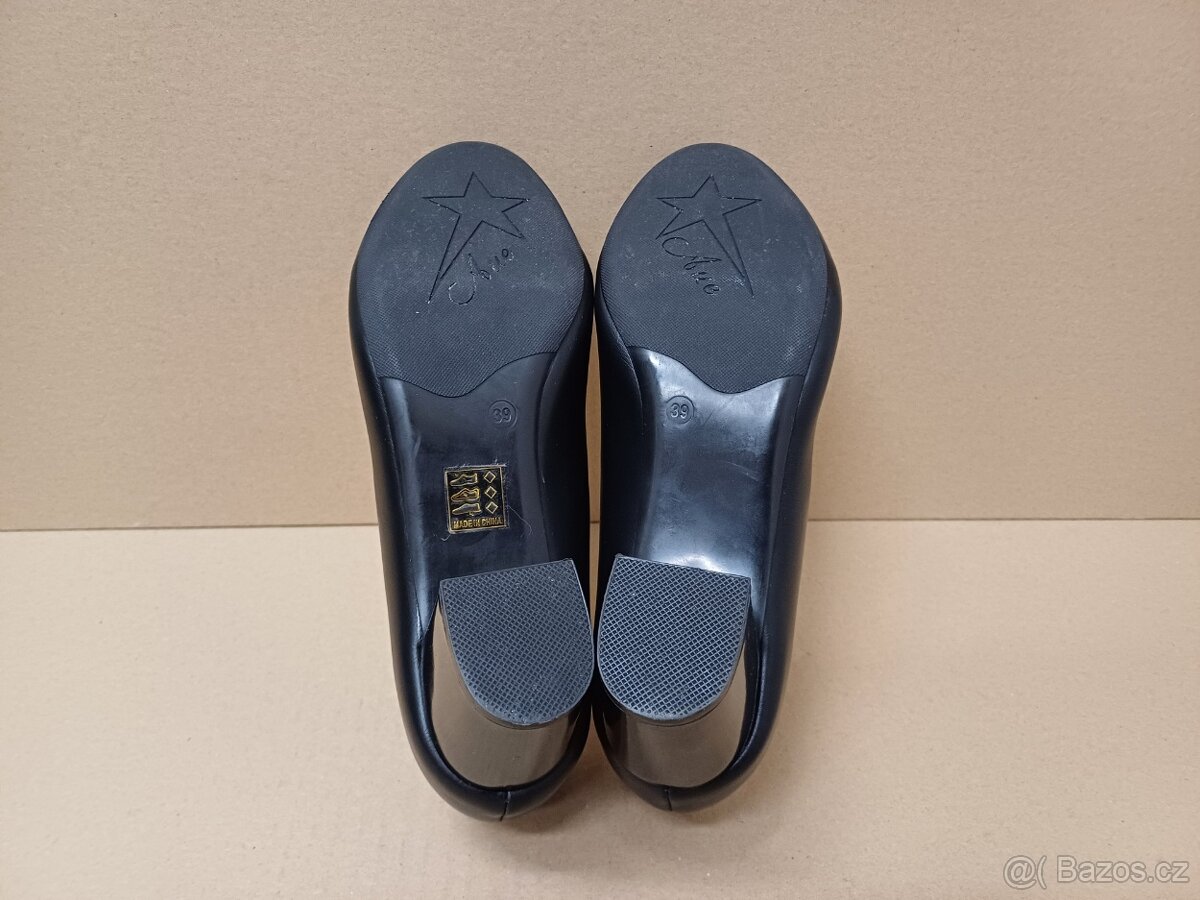 Černé lodičky vel.39 - 10