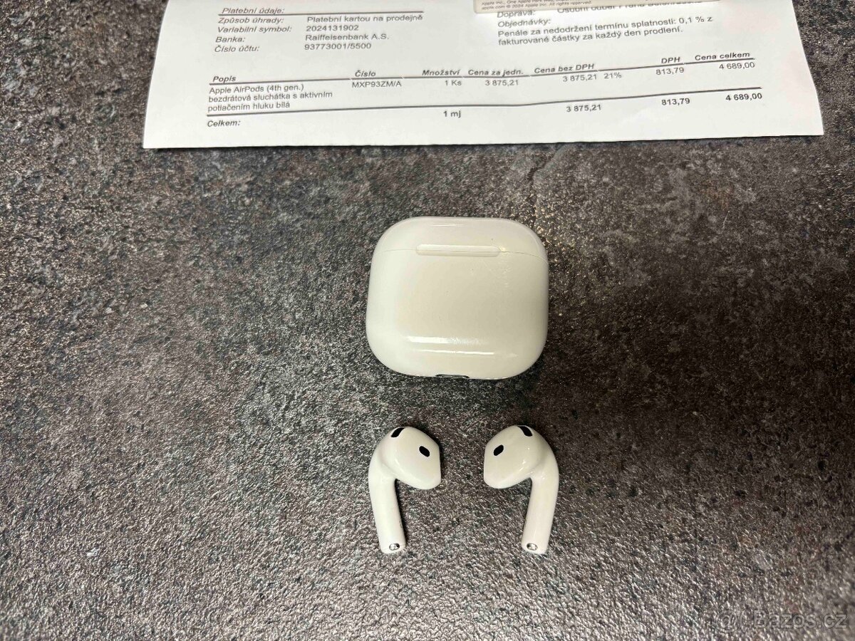 Apple AirPods (4th gen) – bezdrátová sluchátka s aktivním po - 10