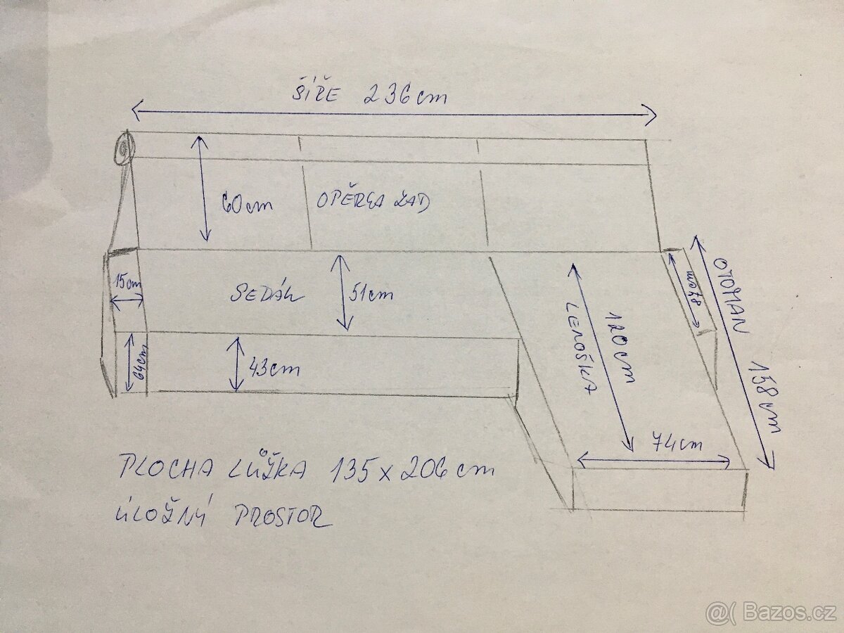 Sedaci souprava/pohovka/gauc - 10