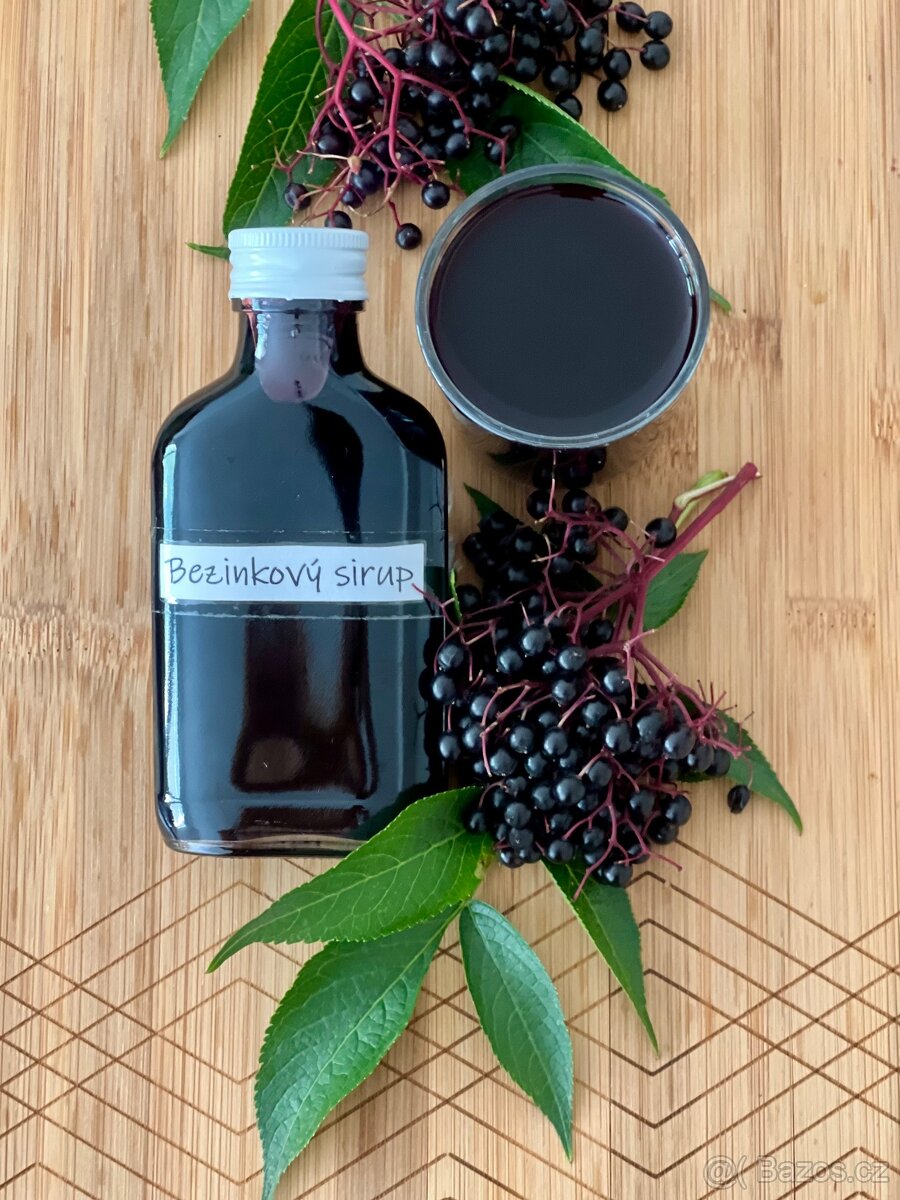 Čerstvý domácí bezinkový sirup - 10