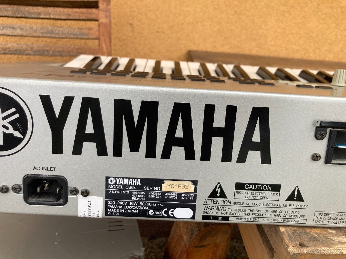 Syntezátor Yamaha CS6X - 10